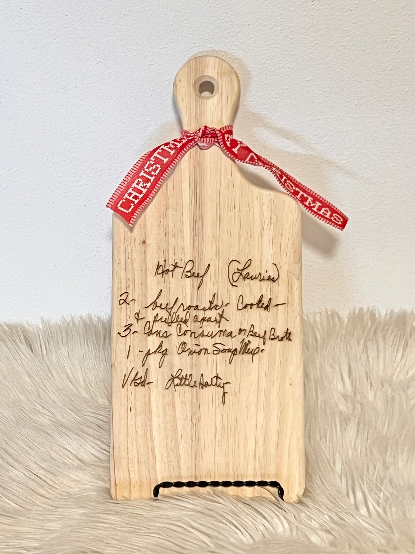Handwritten Recipe Cutting Board - Small Boards