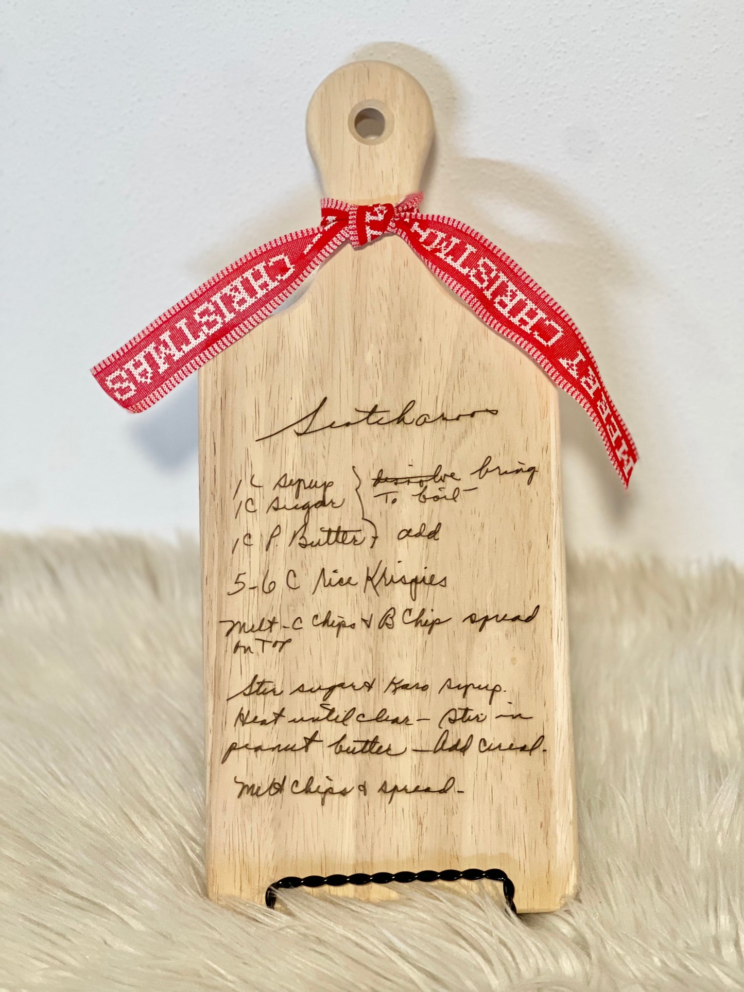 Handwritten Recipe Cutting Board - Small Boards