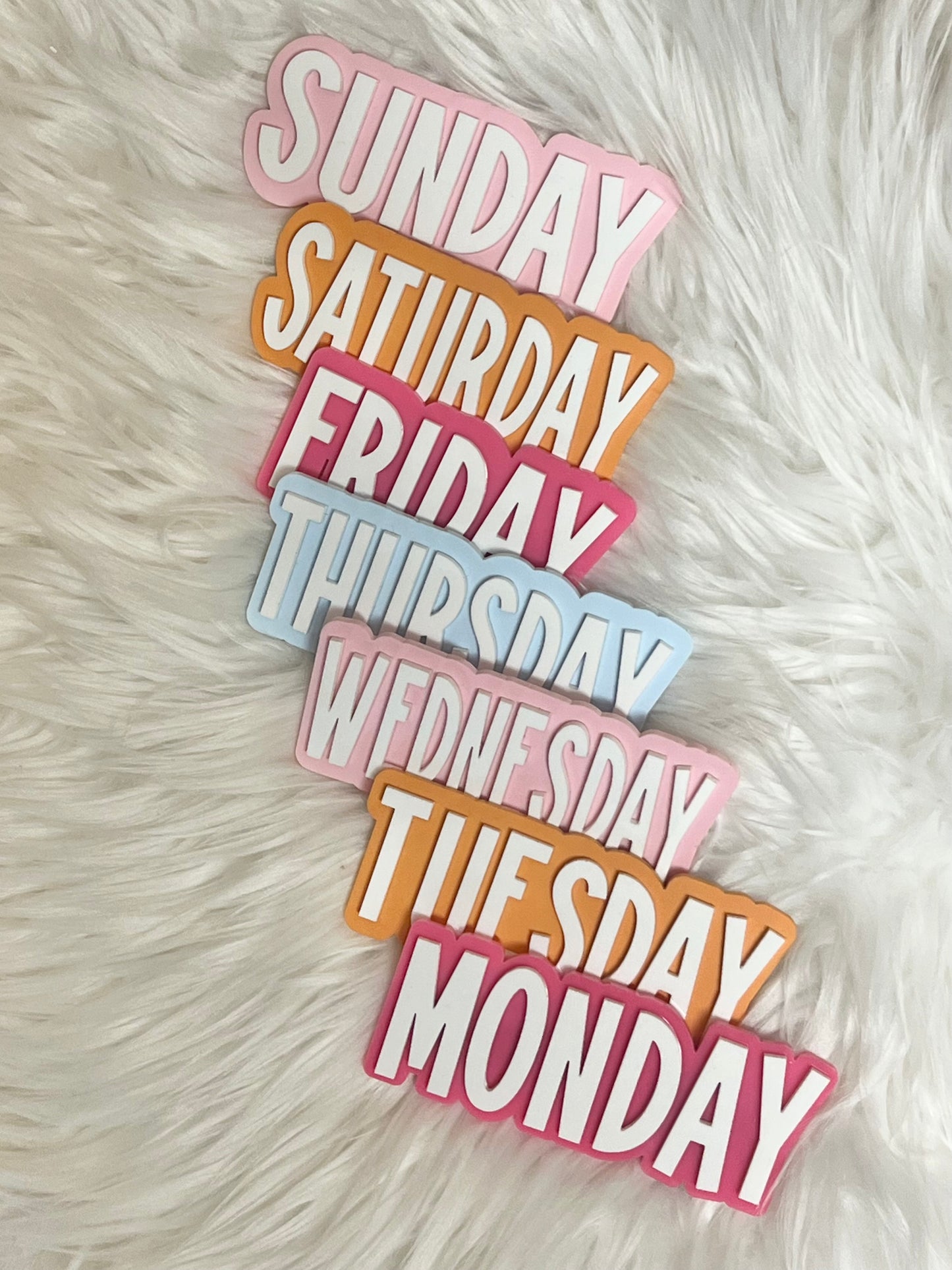 Acrylic Organizer Magnets