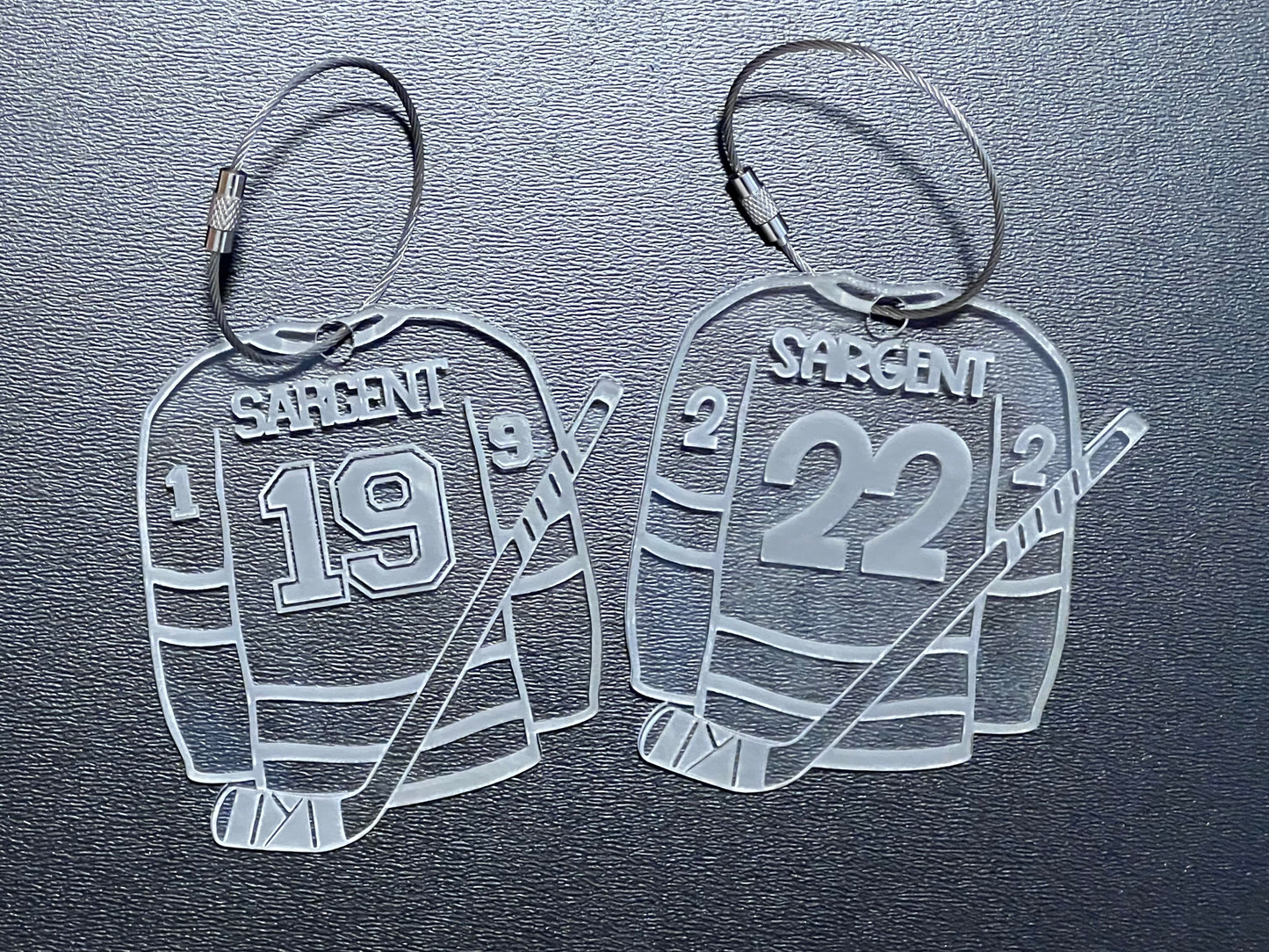 Hockey/Lacrosse Bag Tag