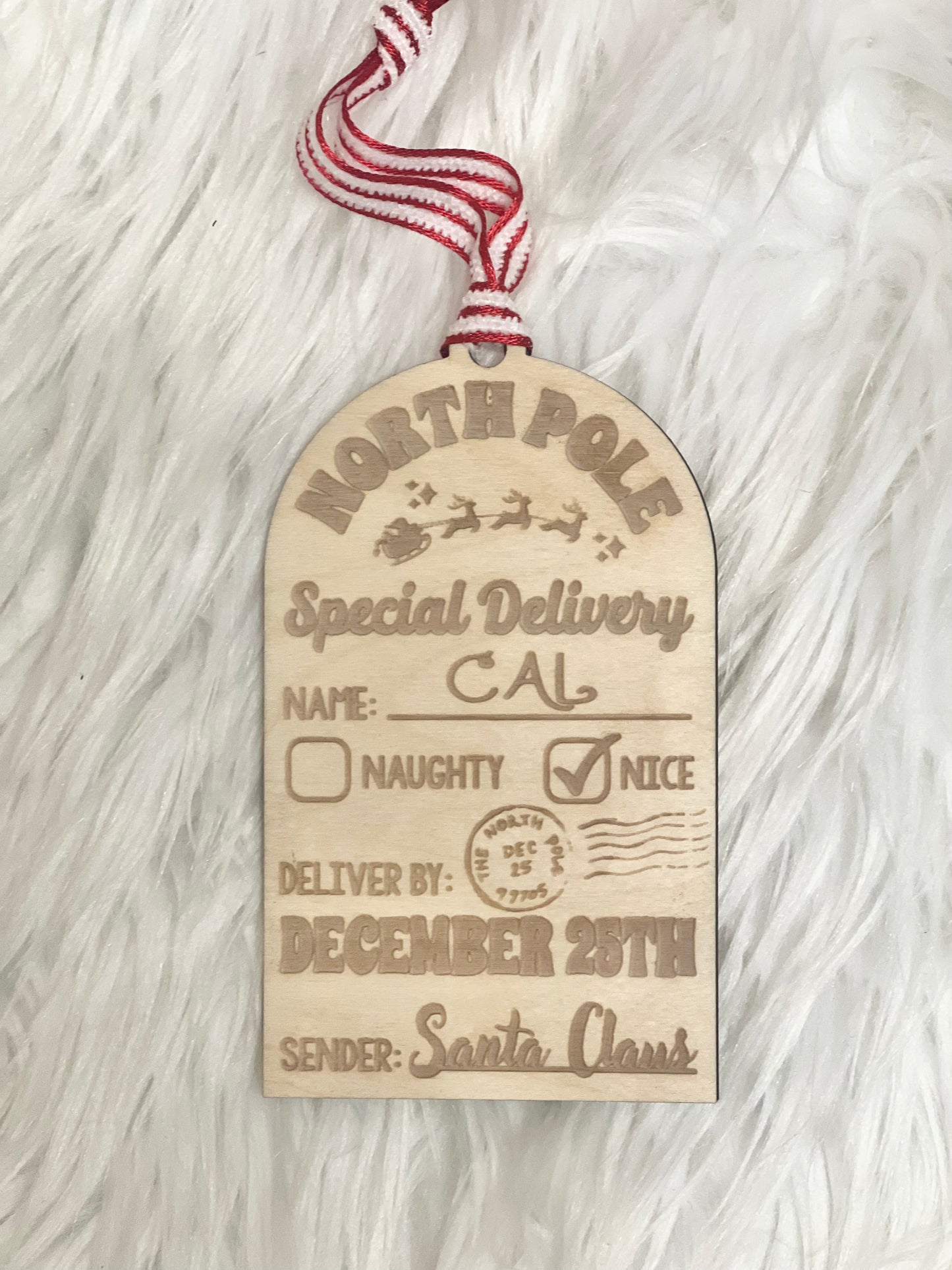 Santa Gift Tag