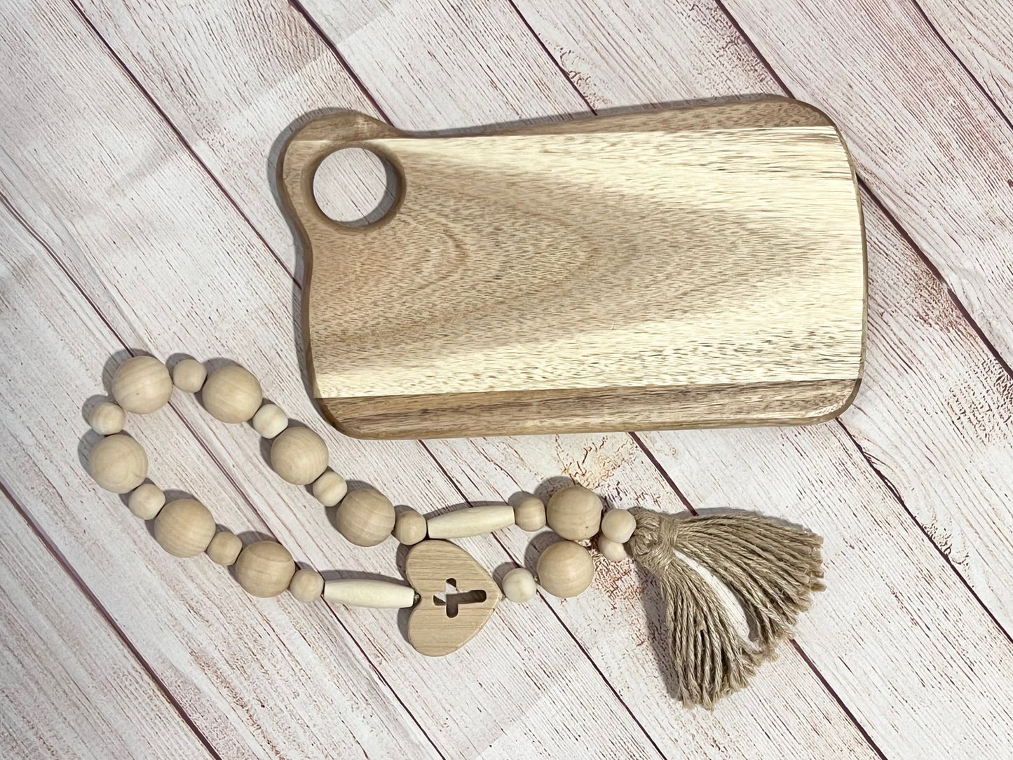 Acacia Charcuterie Board with Custom Engraving Included (12"x7")