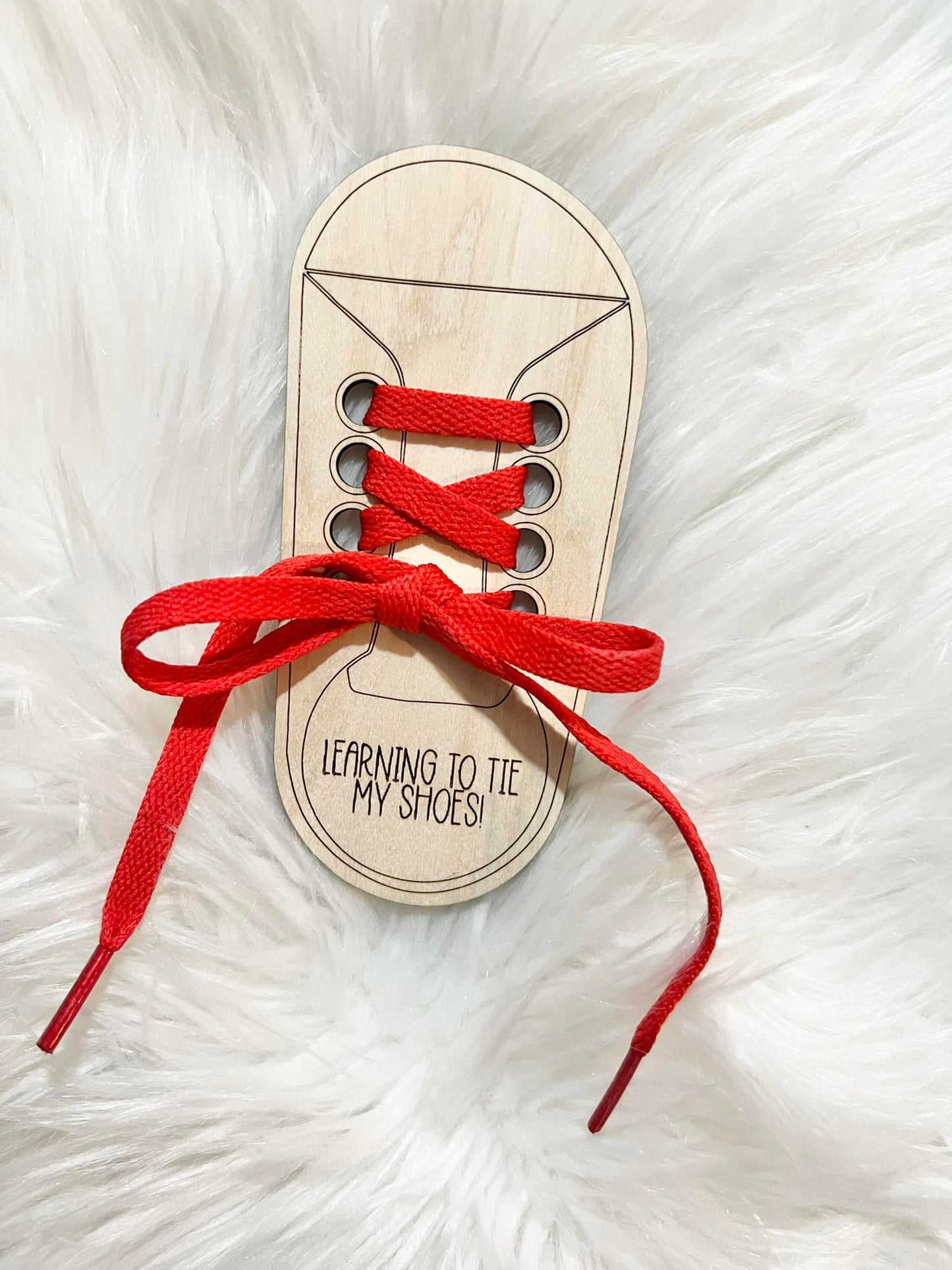 I Can Tie My Shoe - Learning Tool