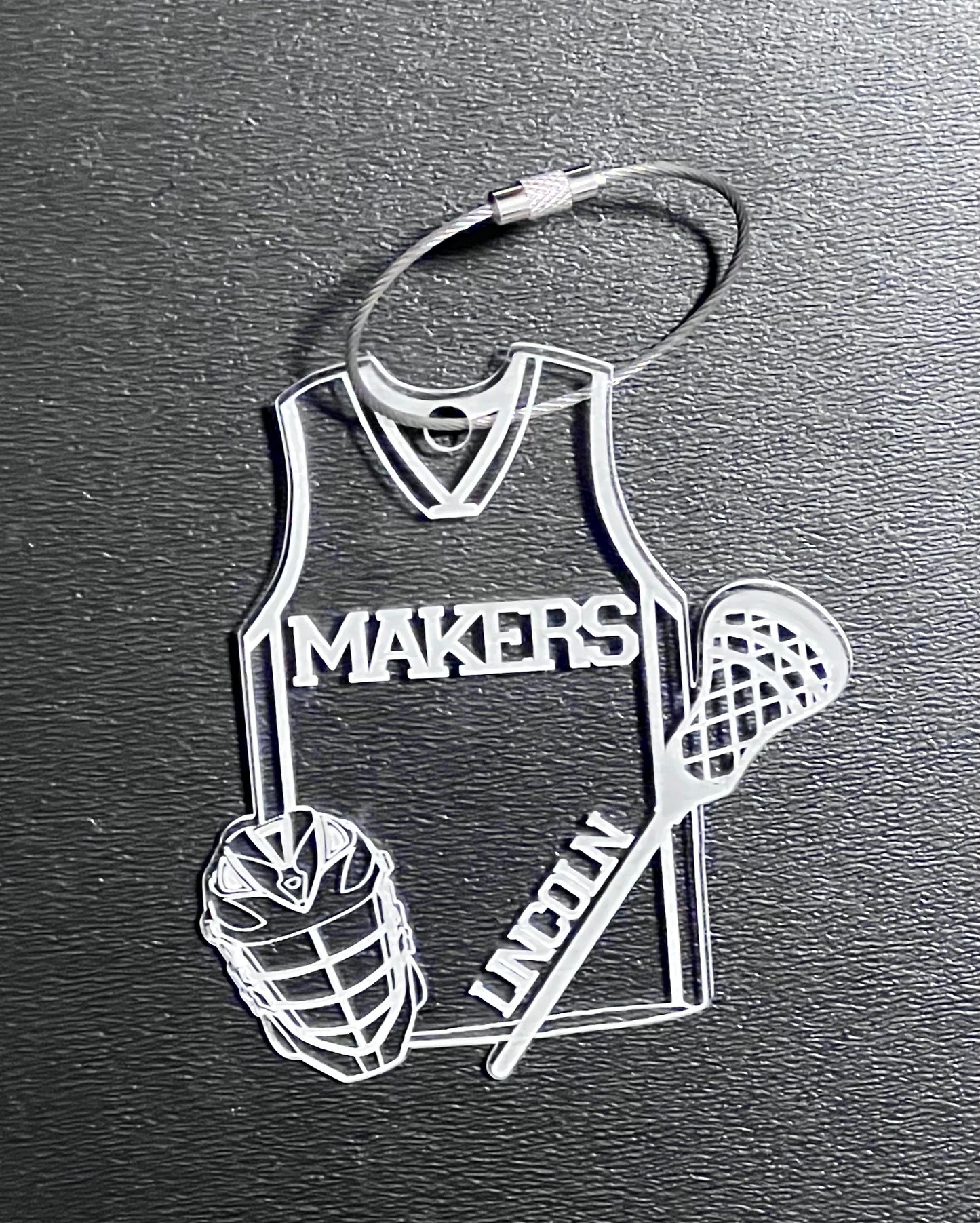 Hockey/Lacrosse Bag Tag