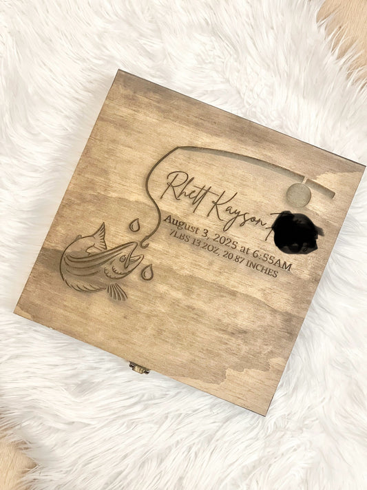 Personalized Wood Memory Box