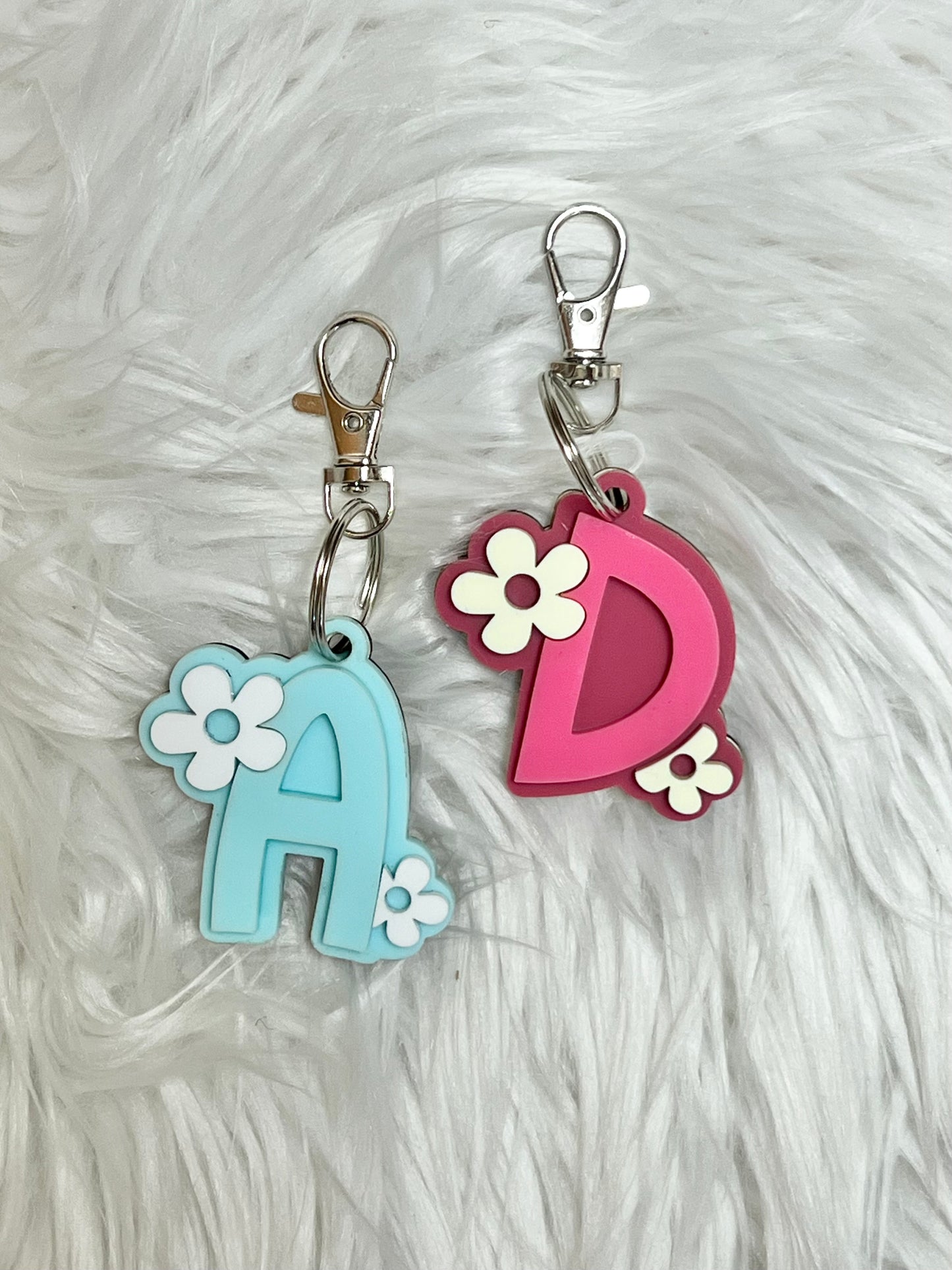 Alphabet Initial Keychain