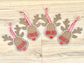 Reindeer Stocking Tag/Ornament