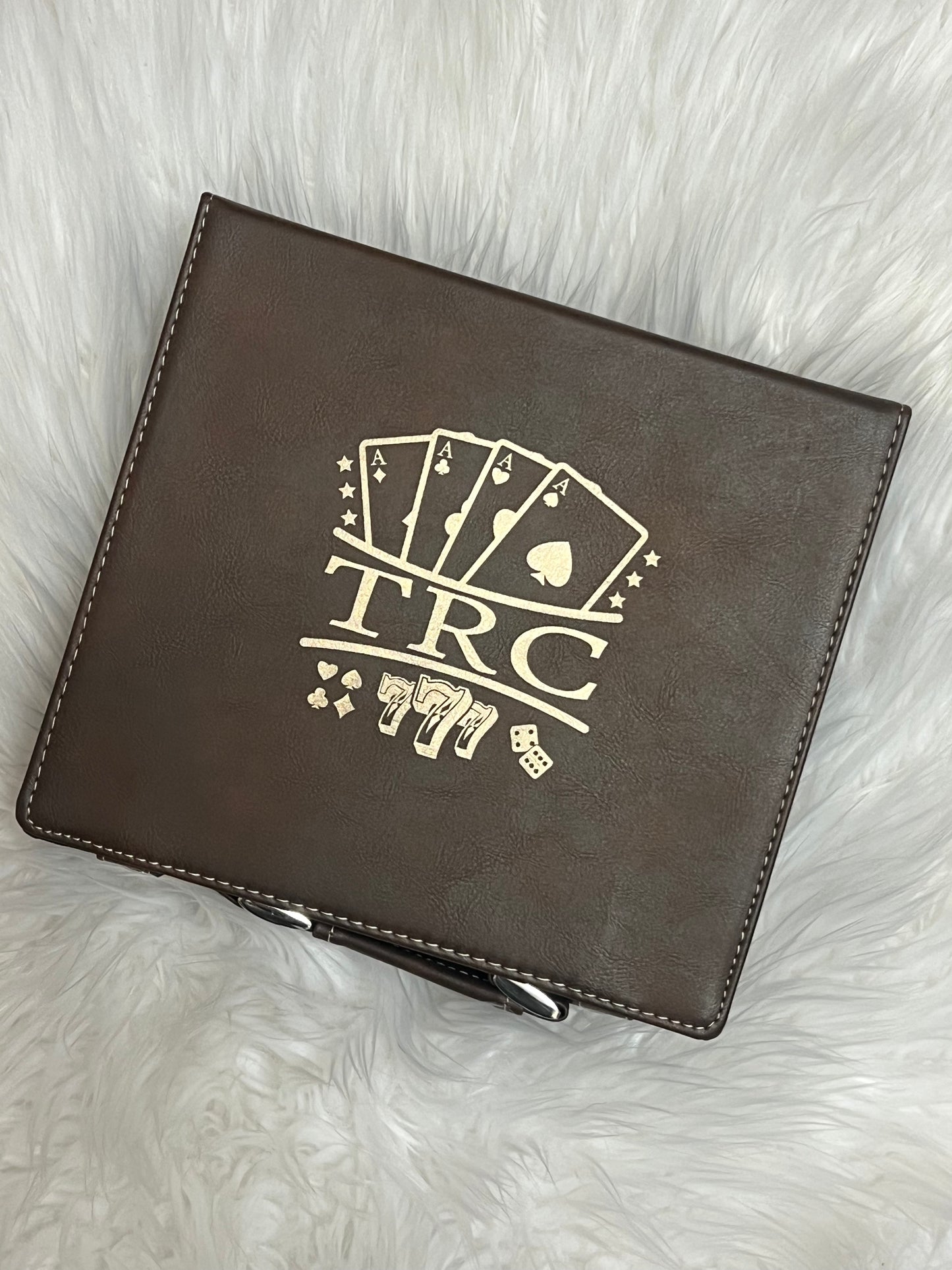 Personalized Poker Set Case
