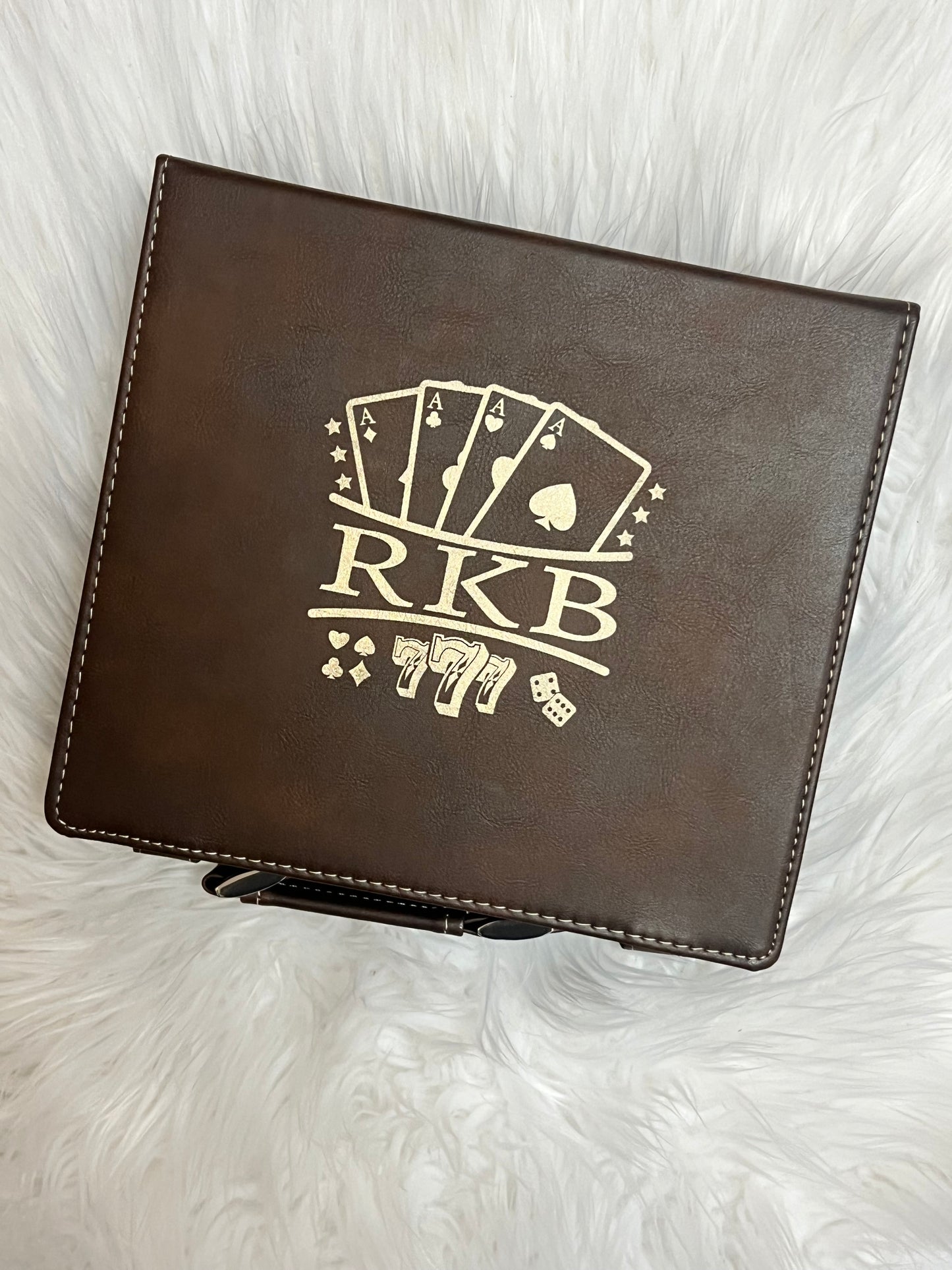 Personalized Poker Set Case