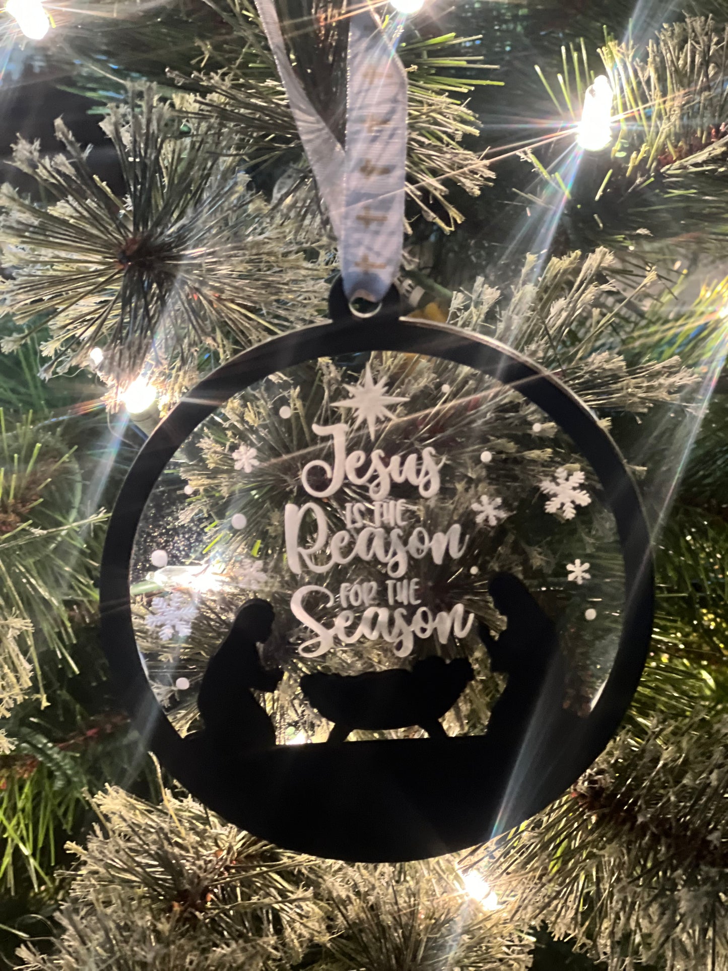 Jesus is the Reason for the Season - ornament