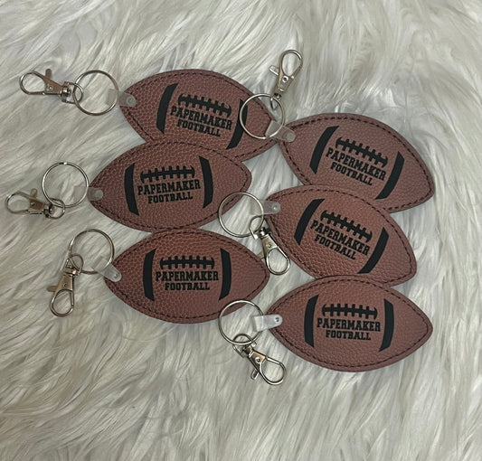 Football Keychain/Bag Tag