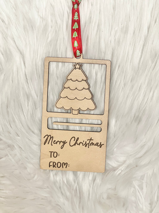 Merry Christmas Money Holder