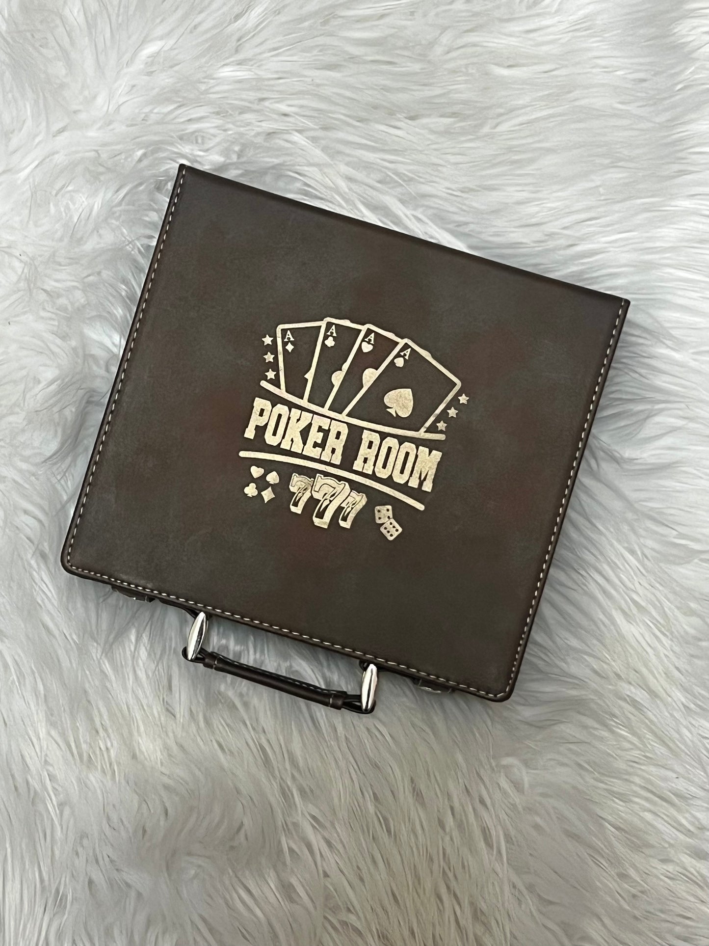Personalized Poker Set Case