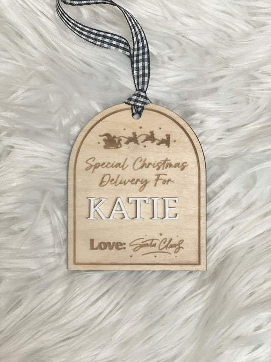 Santa Gift Tag