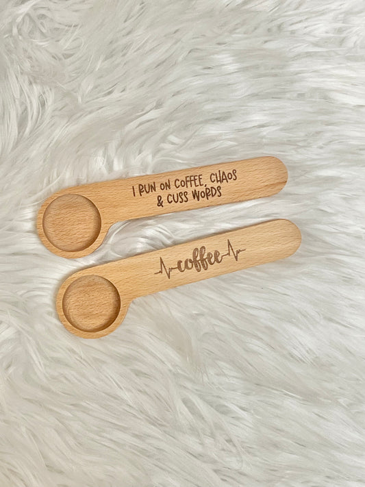 Coffee Scoop and Clip Combo