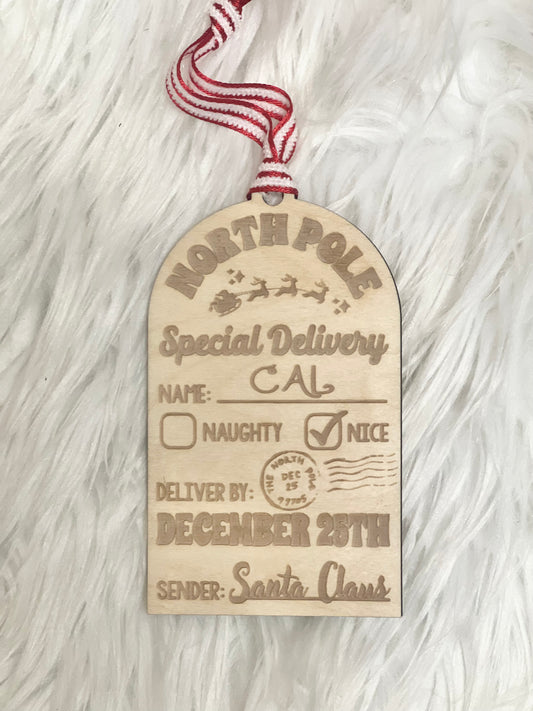 Santa Gift Tag