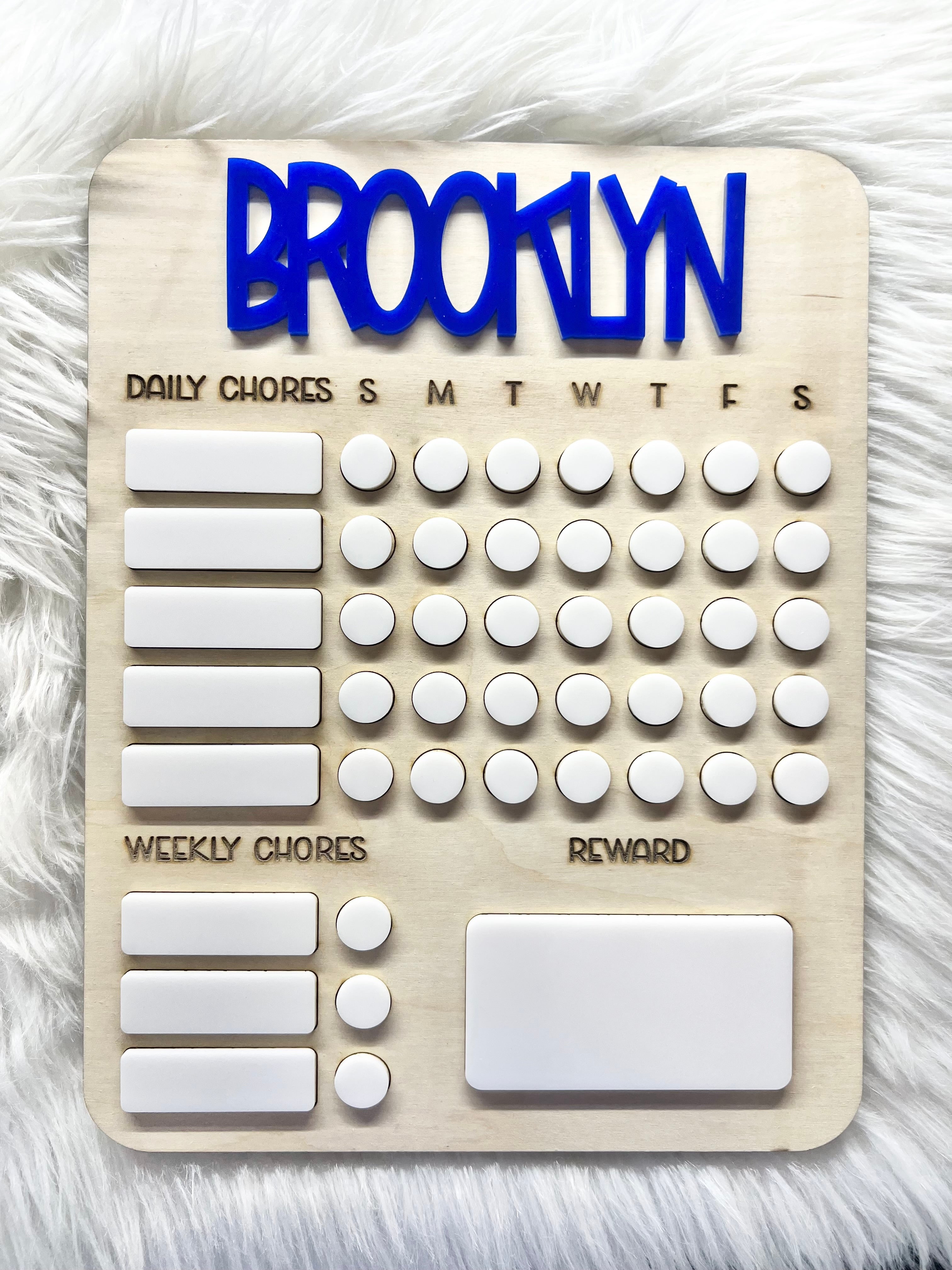 Chore Chart – M+L Designs