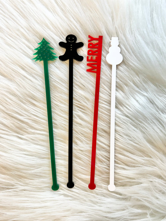 Holiday Stir Stick Sets