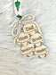 Family Christmas Bells Names Ornament