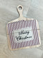 Charcuterie Board with Merry Christmas Hand Towel