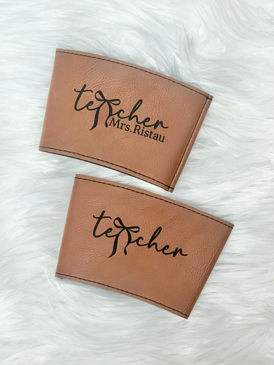Personalized Coffee Cup Sleeve