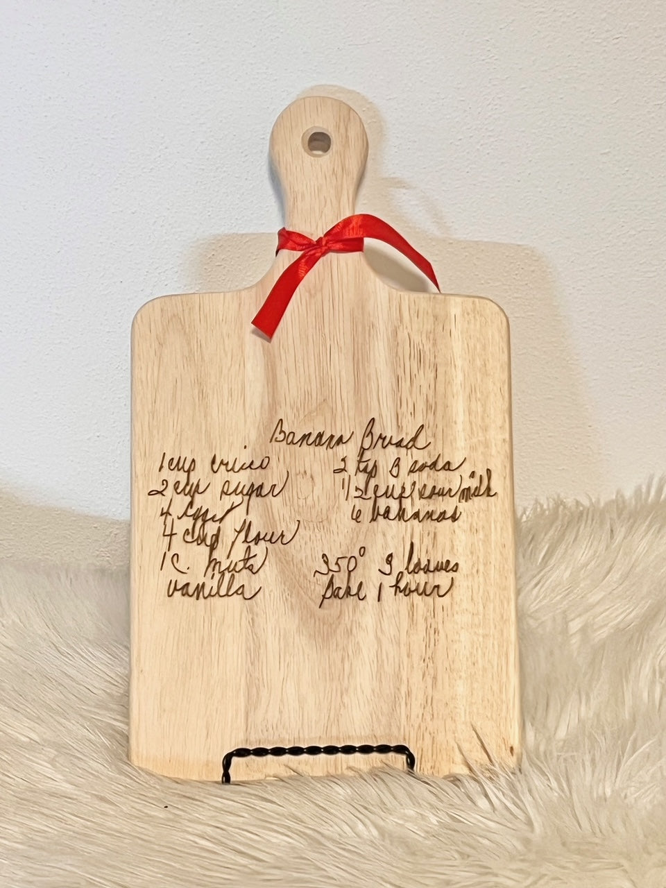 Handwritten Recipe Cutting Board - Medium Boards