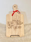 Handwritten Recipe Cutting Board - Medium Boards