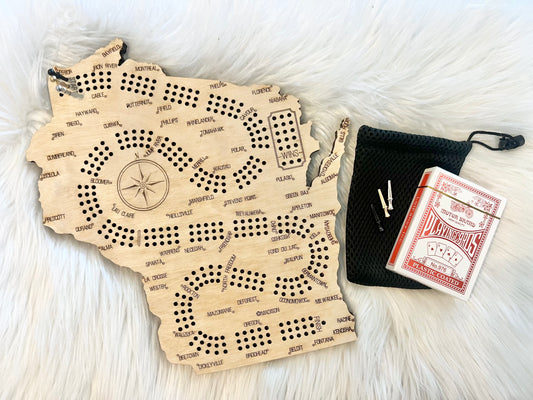 Wisconsin Cribbage Board