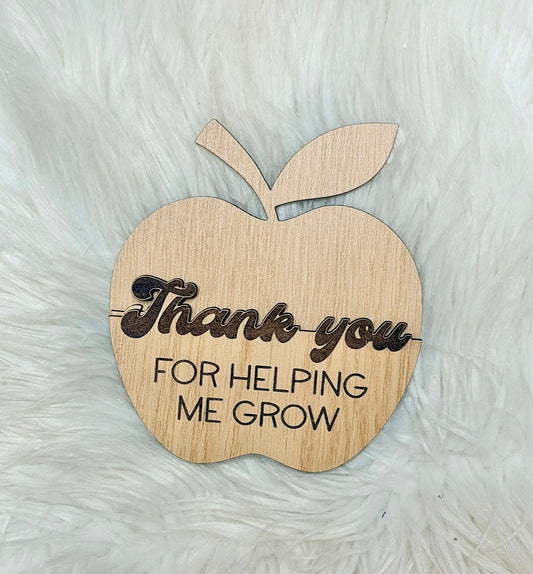 HELPING ME GROW GIFT CARD HOLDER OR GIFT CARD HOLDER PLANT STAKE