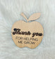 HELPING ME GROW GIFT CARD HOLDER OR GIFT CARD HOLDER PLANT STAKE