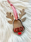 Reindeer Stocking Tag/Ornament